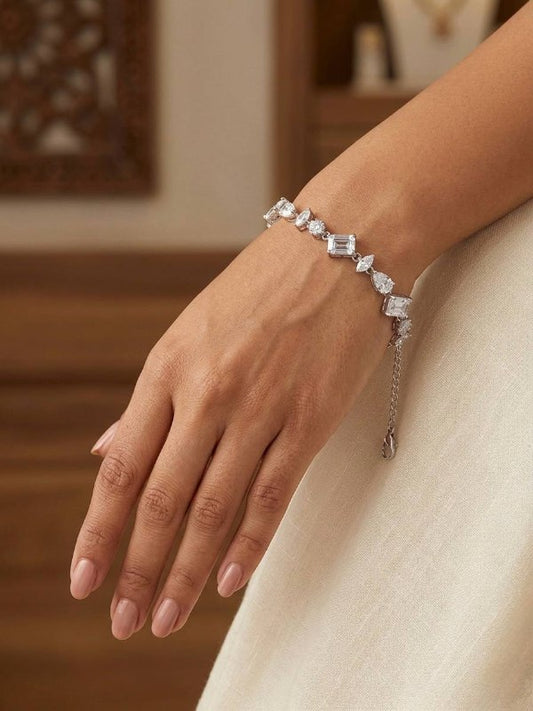 Diamond Symphony Tennis Bracelet