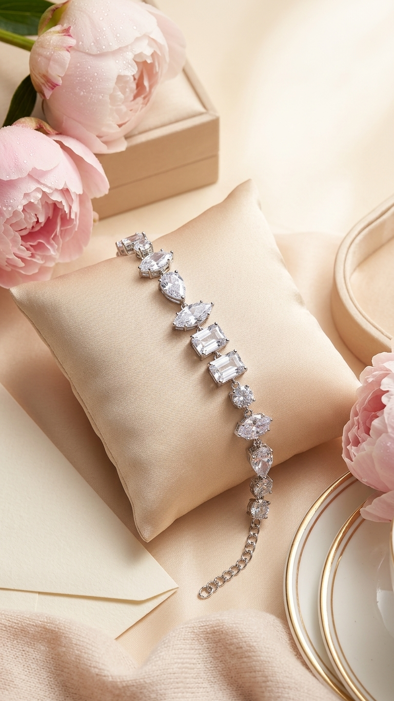 Diamond Symphony Tennis Bracelet