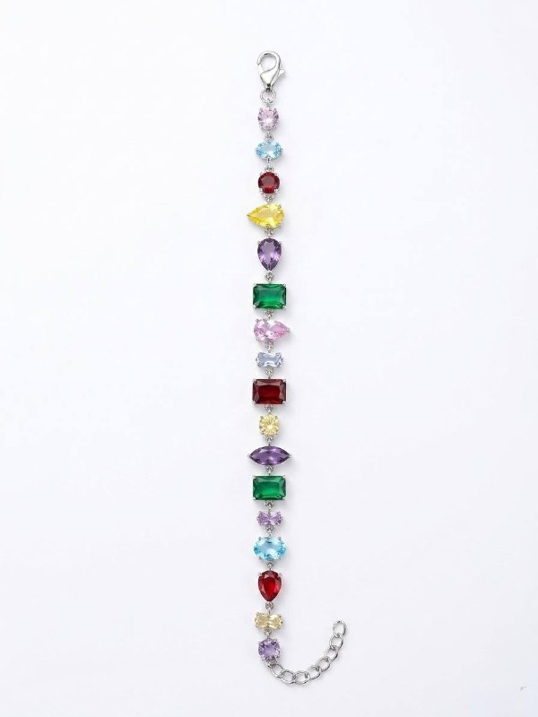 Rainbow Radiance Tennis Bracelet