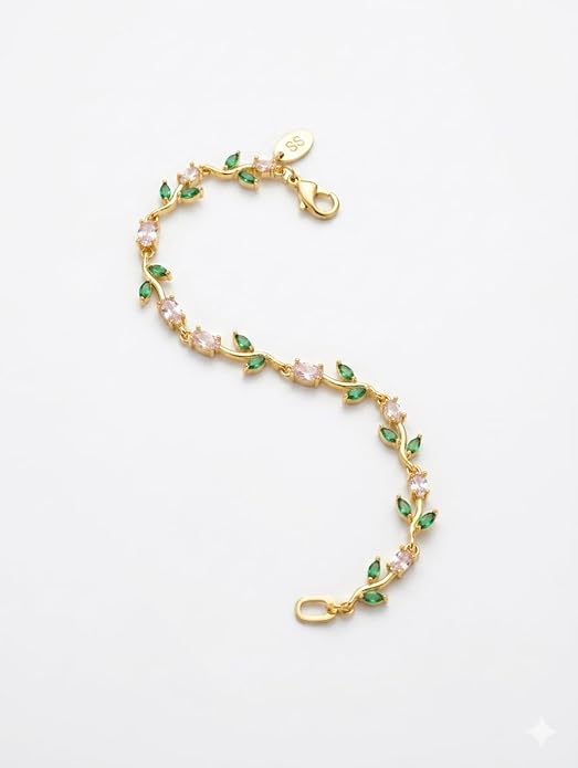 Dewdrop Tulip Vine Bracelet
