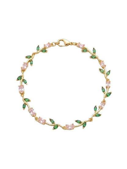 Dewdrop Tulip Vine Bracelet