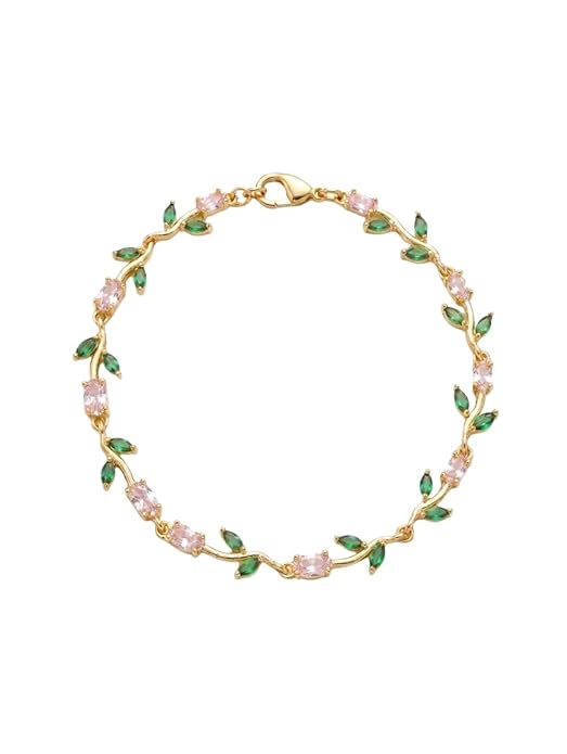 Dewdrop Tulip Vine Bracelet