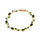 Evergreen Tulip Charm Bracelet