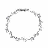 Crystal Tulip Vine Bracelet