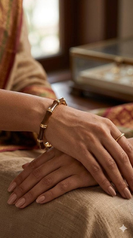 Cocoa Cane Bangle