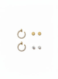 Trio Luxe Earring Set