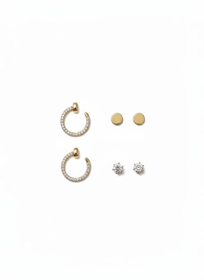Trio Luxe Earring Set