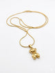 Golden Teddy Pendant
