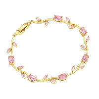 Rose Tulip Vine Bracelet