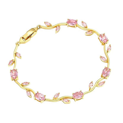 Rose Tulip Vine Bracelet