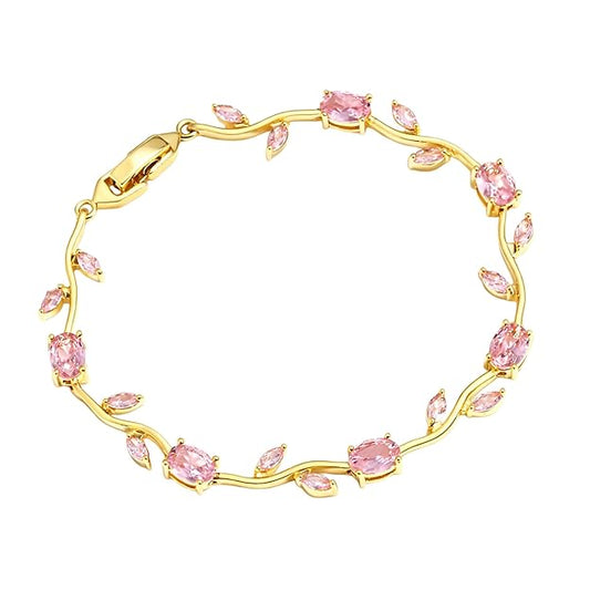 Rose Tulip Vine Bracelet