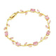 Rose Tulip Vine Bracelet