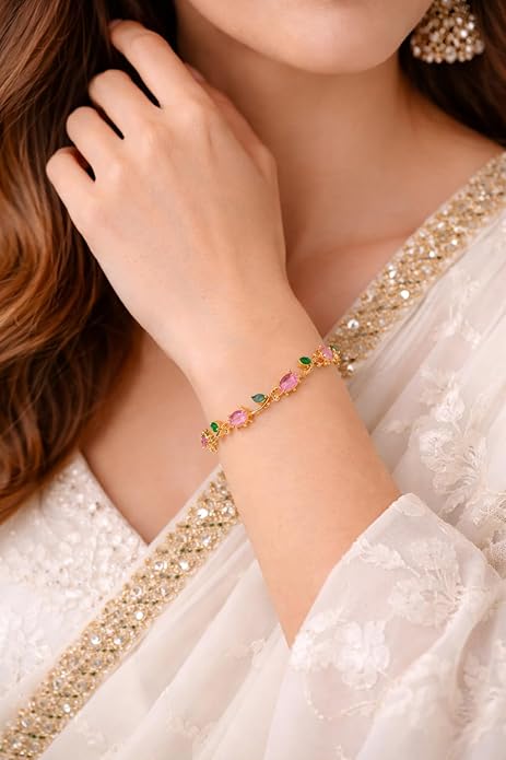 Blush Meadow Tulip Bracelet