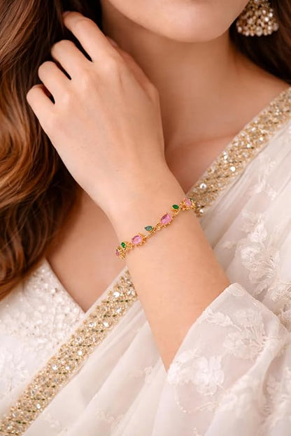 Blush Meadow Tulip Bracelet