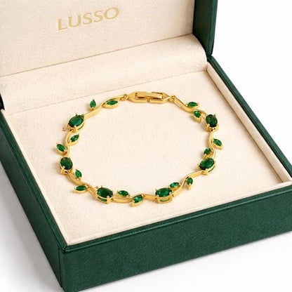 Evergreen Tulip Charm Bracelet