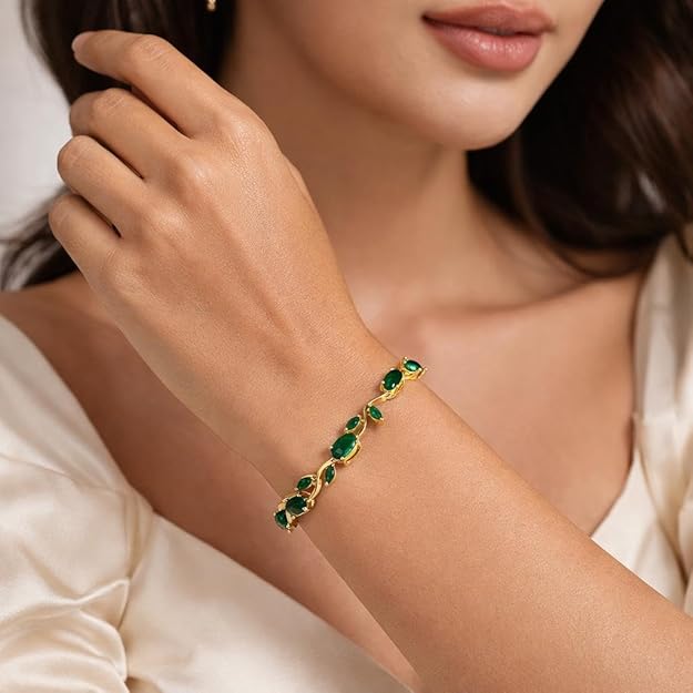 Evergreen Tulip Charm Bracelet