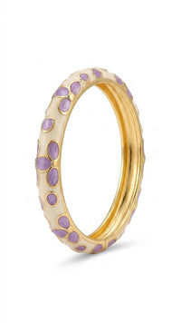 Violet Blossom Bangle