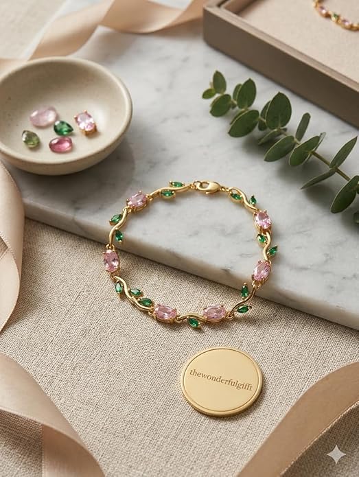Dewdrop Tulip Vine Bracelet