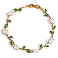 White Blossom Tulip Bracelet