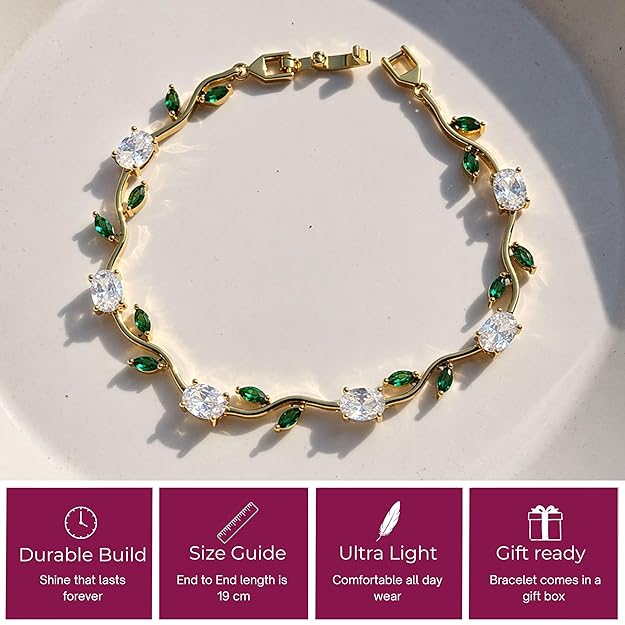 White Blossom Tulip Bracelet