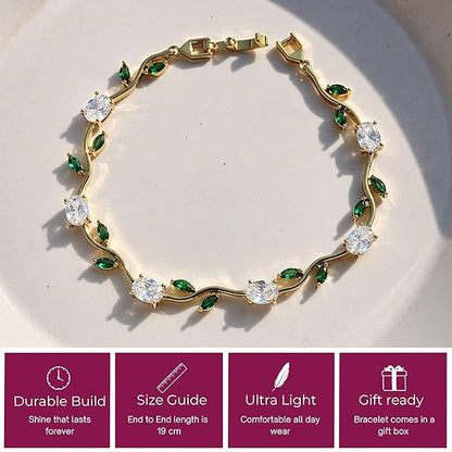 White Blossom Tulip Bracelet