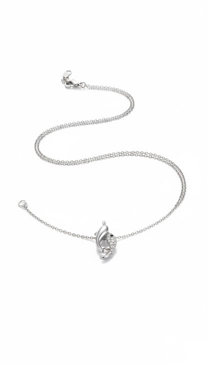 Silver Embrace Pendant