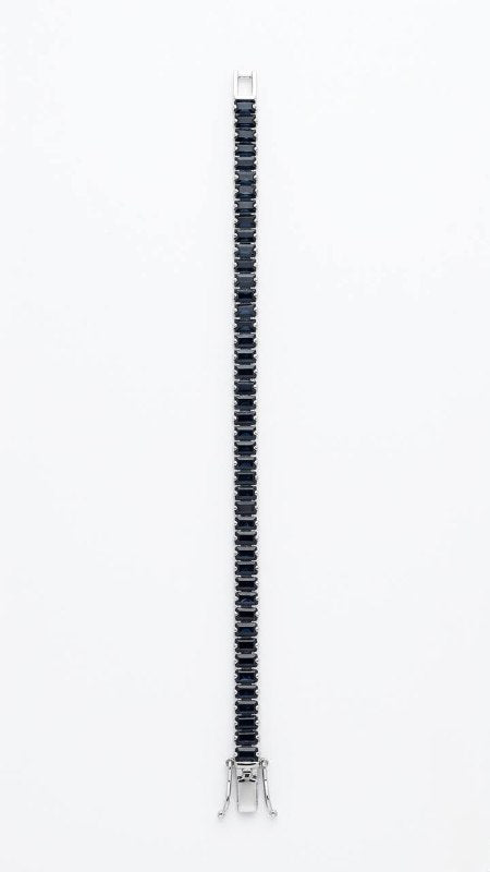 Obsidian Luxe Tennis Bracelet