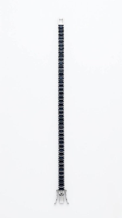 Obsidian Luxe Tennis Bracelet