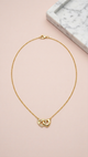 Interlocked Hearts Pendant
