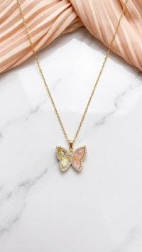 Aurora Butterfly Pendant