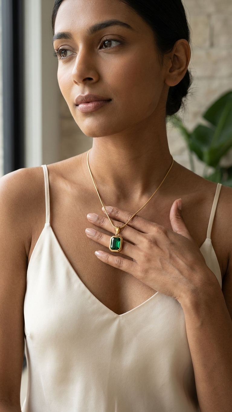 Emerald Royale Pendant