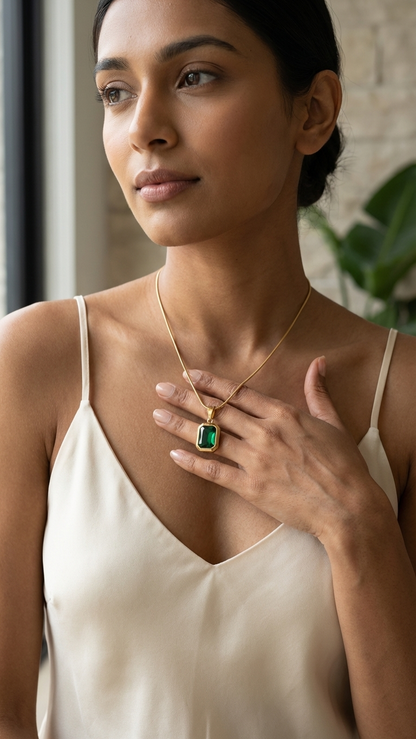 Emerald Royale Pendant