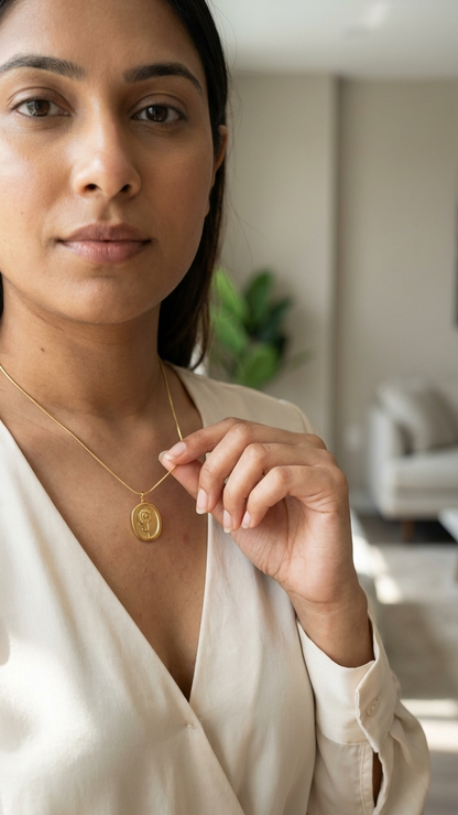 Golden Sunflower Pendant