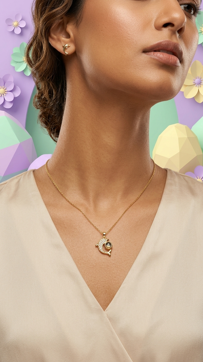 Lunar Eclipse Pendant