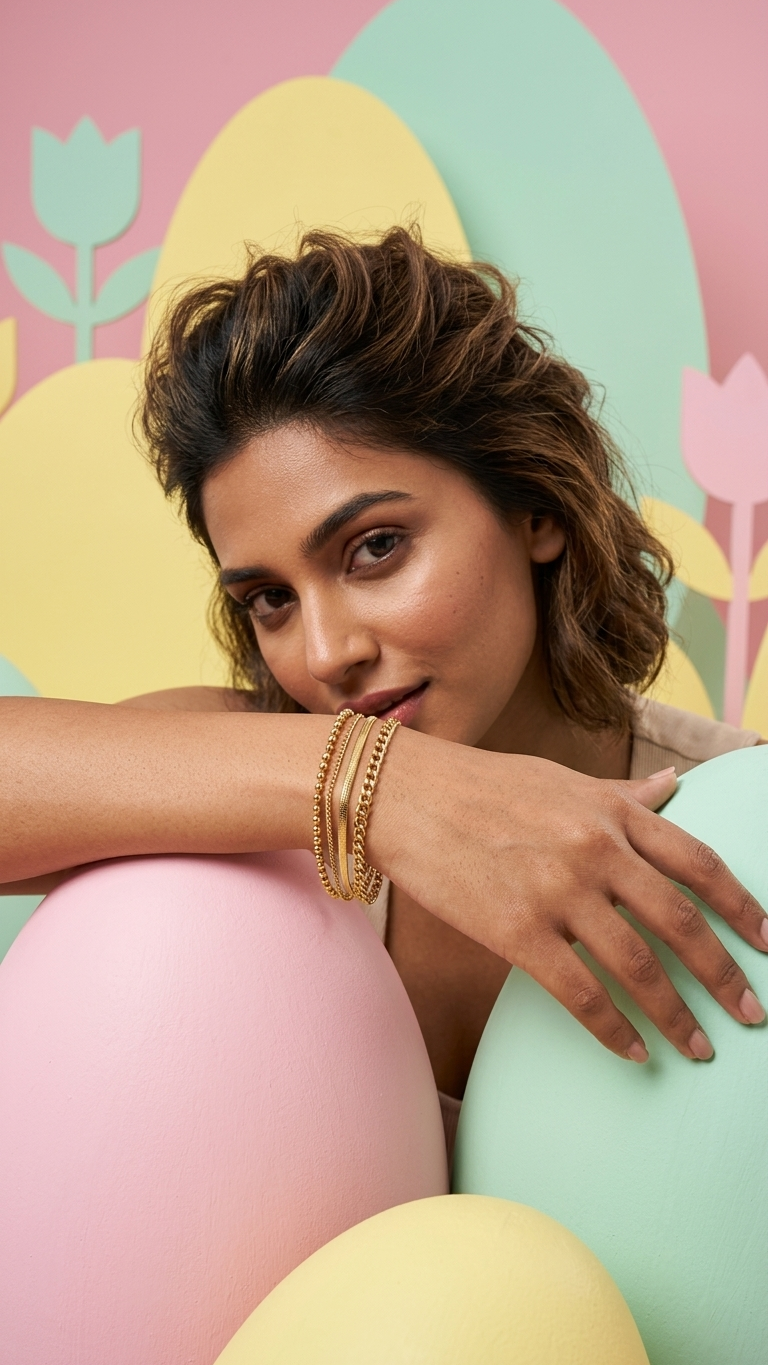Golden Trinity Bracelet