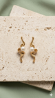 Liquid Gold Pearl Earrings