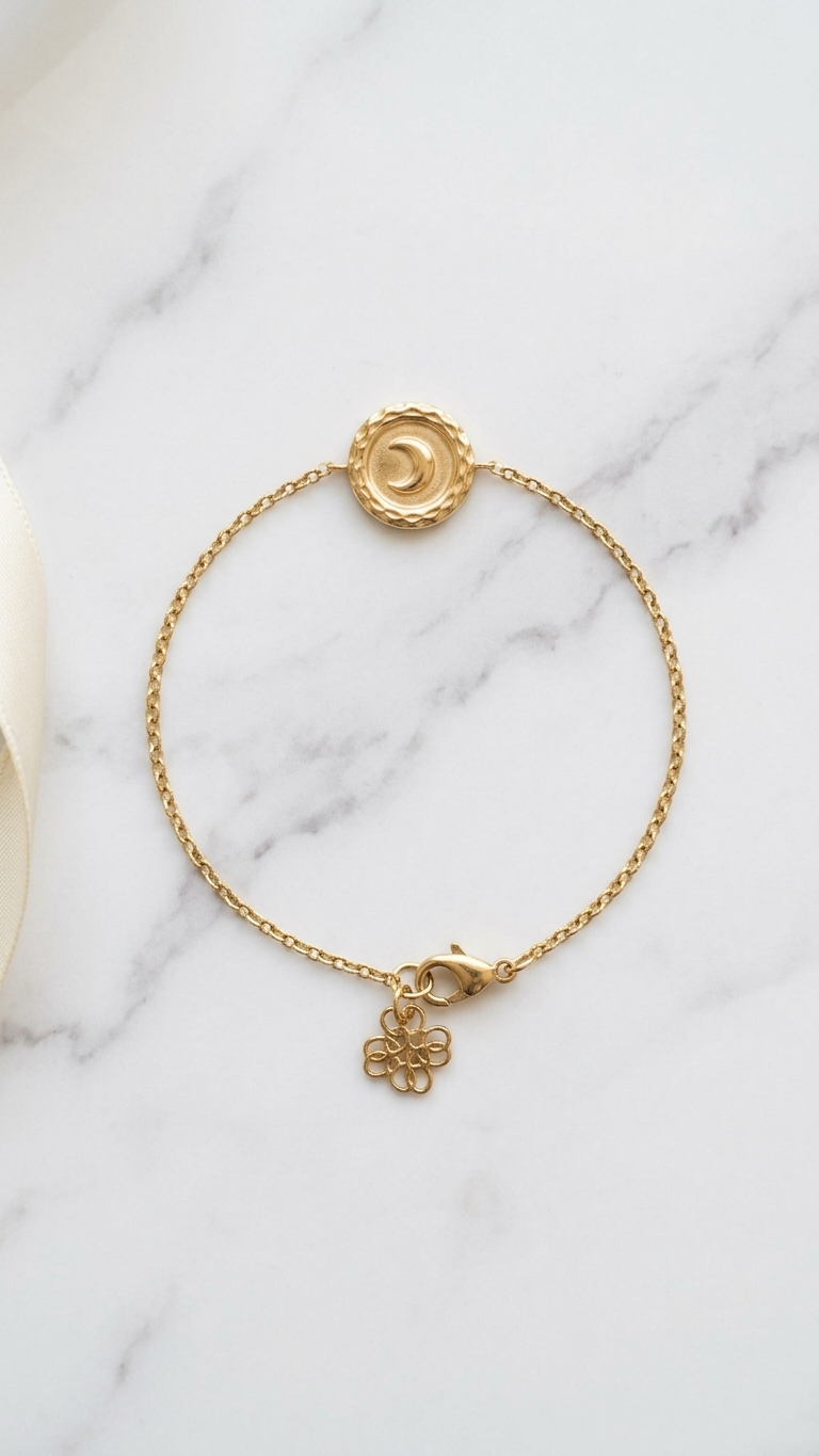 Moonlit Blossom Bracelet