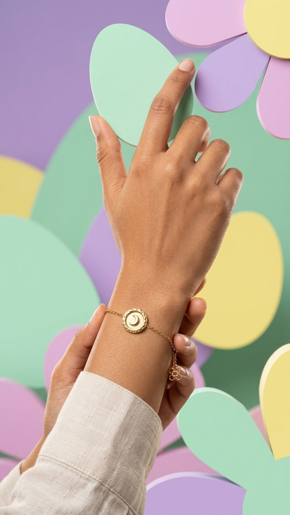 Moonlit Blossom Bracelet