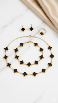 Obsidian Clover Set