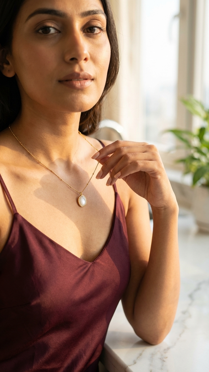Luna Pearl Pendant