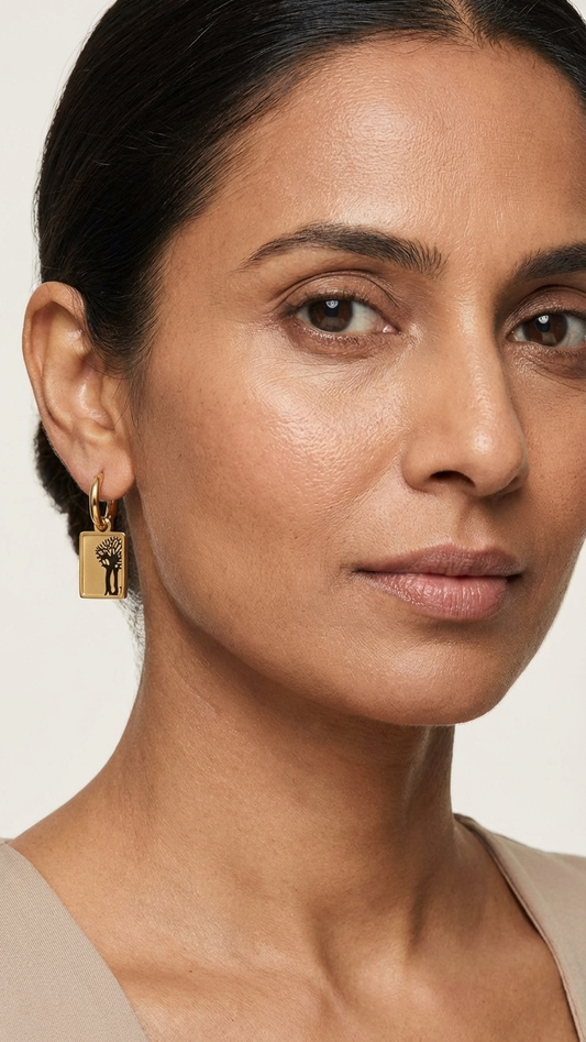 Molten Pearl Earrings