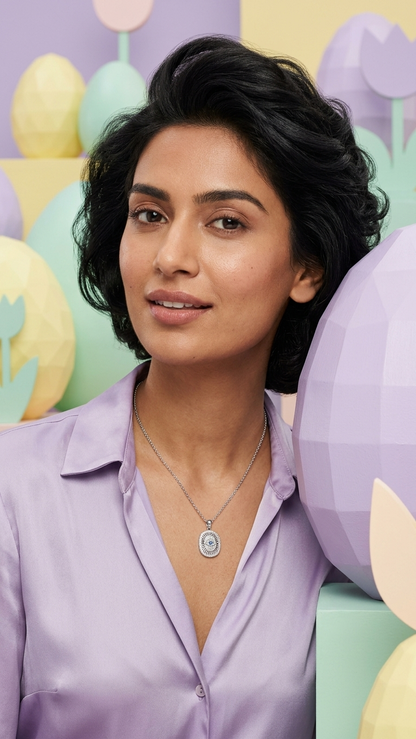 Nazar Halo Pendant