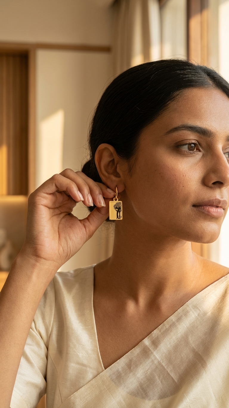Molten Pearl Earrings