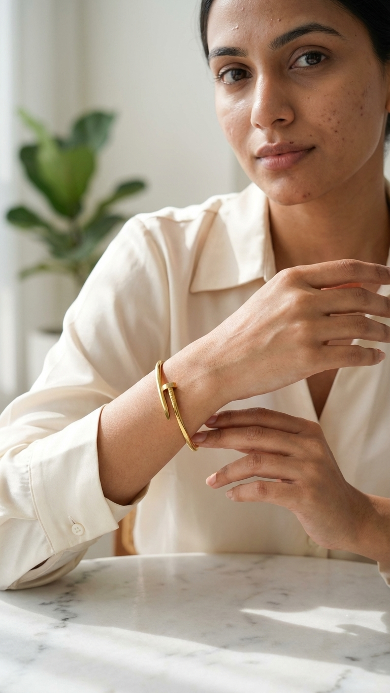 Signature Curve Bracelet