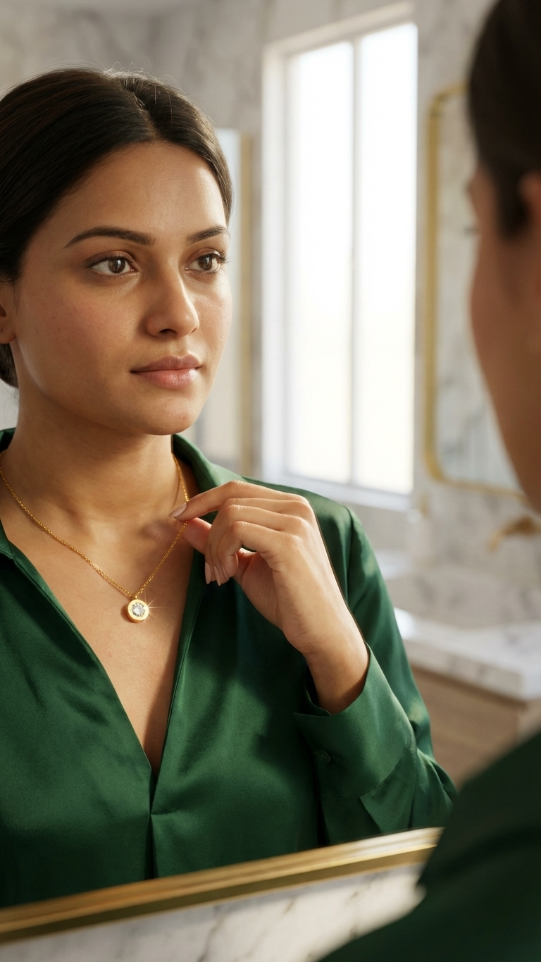 Golden Halo Pendant