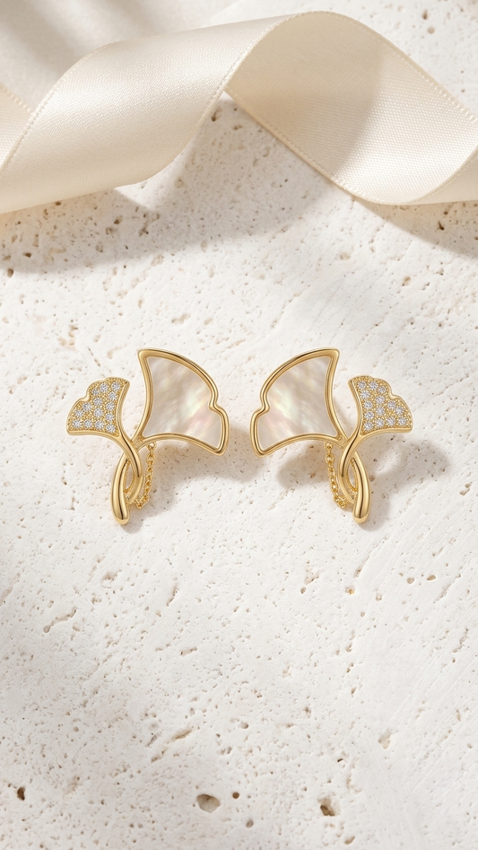 Pearl Papillon Earrings