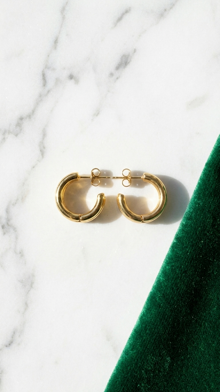 Golden Knot Earrings