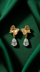 Liquid Gold Crystal Earrings