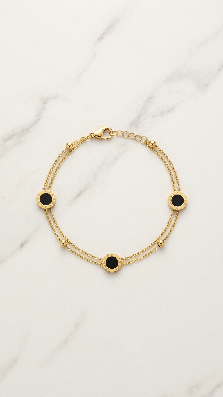 Eclipse Circle Bracelet