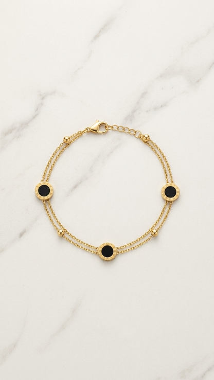 Eclipse Circle Bracelet